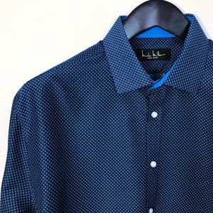 Nicole Miller Button Down Shirt, Large